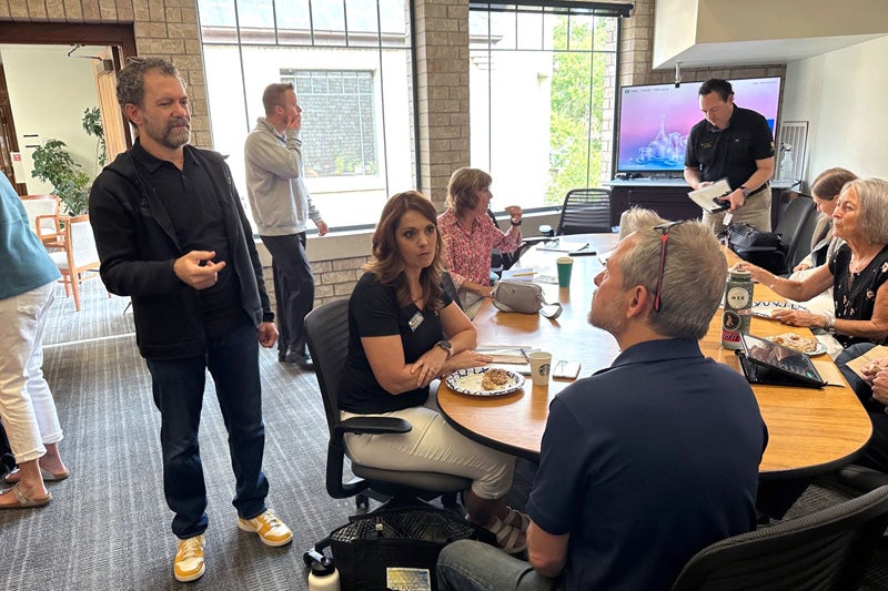 CU President Saliman on Colorado Community Tours