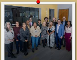 President Todd Saliman visits CU Denver campus