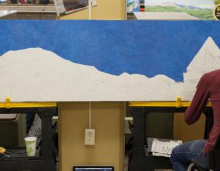 Paintings celebrate campus anniversary